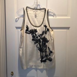 J crew silk top